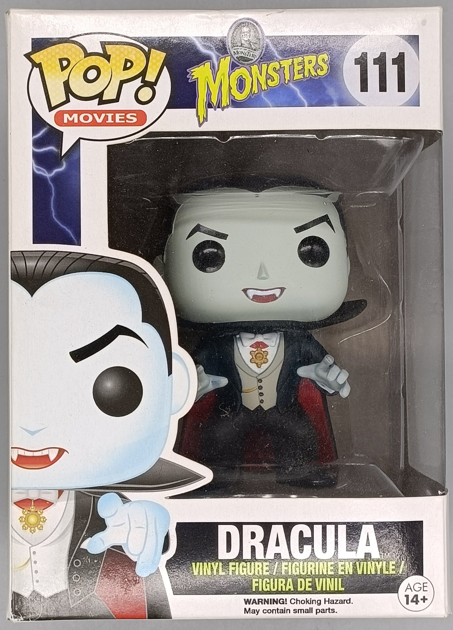 111 Dracula - Monsters Horror Box Damaged Funko POP