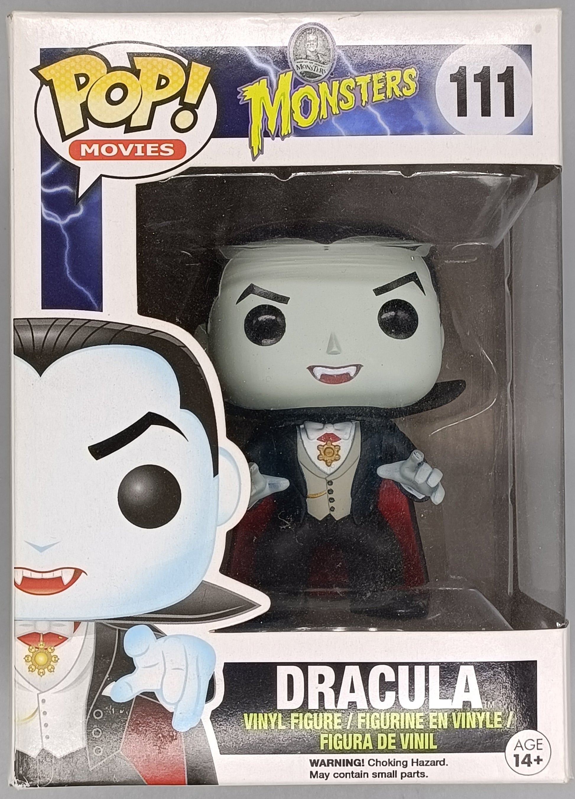 111 Dracula - Monsters Horror Box Damaged Funko POP