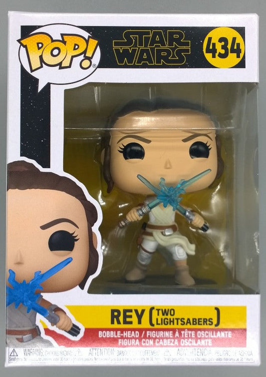 434 Rey (Two Lightsabers) - Star Wars Funko POP - Brand New