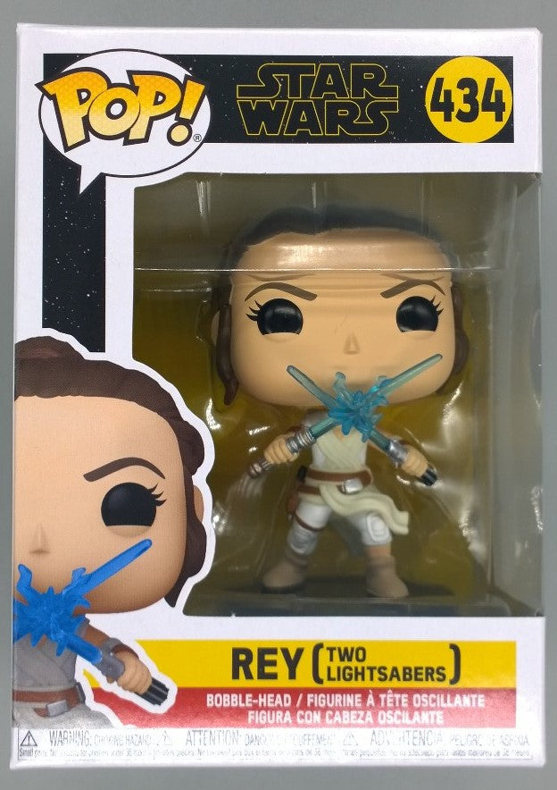 434 Rey (Two Lightsabers) - Star Wars Funko POP - Brand New
