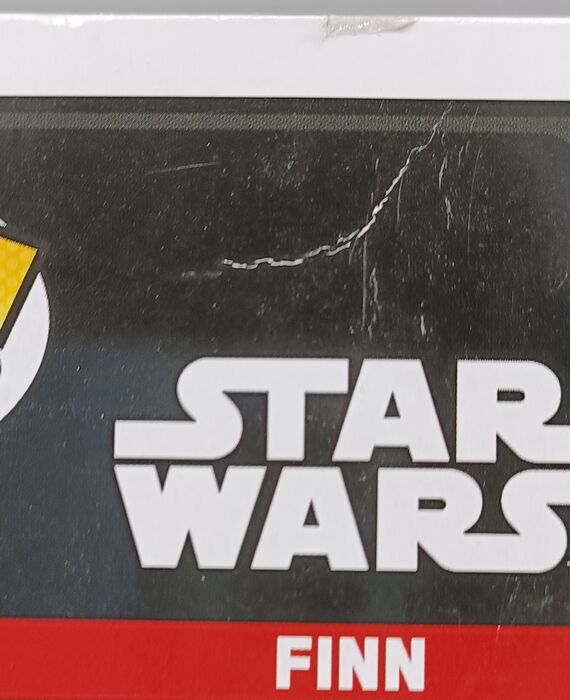 85 Finn (w/ Lightsaber) Star Wars The Force Awakens Box Damaged Funko POP