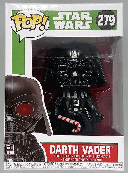 279 Darth Vader (w/ Candy Cane) - Star Wars Holidays Funko POP