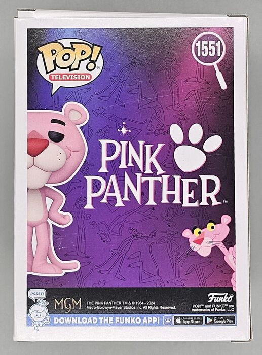 1551 Pink Panther - Pink Panther Funko POP - Brand New