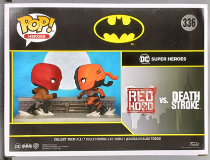 336 Red Hood vs. Deathstroke 30-000 Ltd - Box Damaged Funko POP