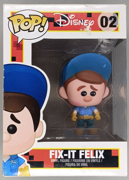 02 Fix-It Felix - Disney (Wreck-It Ralph) - Funko POP - Box Damaged Funko