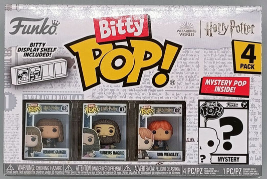 Harry Potter Funko Bitty POP Vinyl Figure 4-Pack Hermione - New Funko Bitty POP Funko