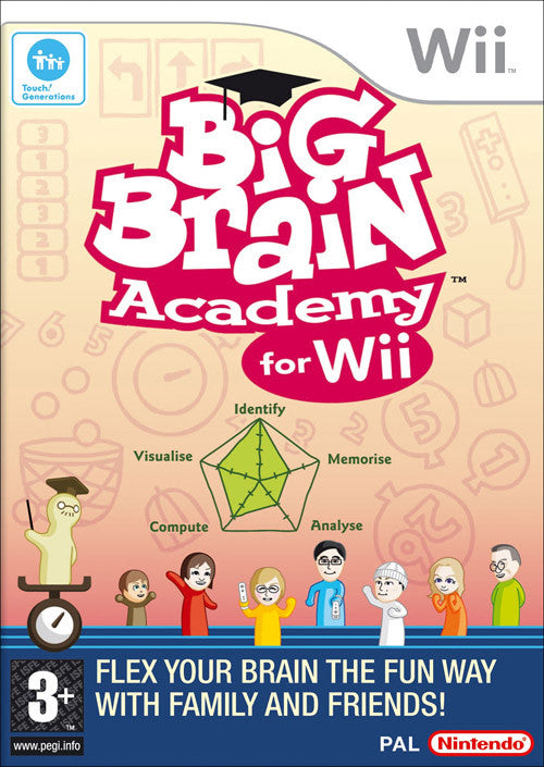 Big Brain Academy: Wii Degree for Nintendo Wii [Disc Only - No Box or Instructions]