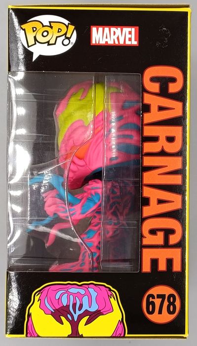 678 Carnage (Blacklight) - Marvel Funko POP