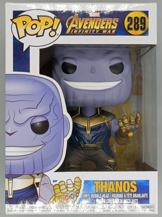 289 Thanos - Marvel Avengers Infinity War Funko POP Funko