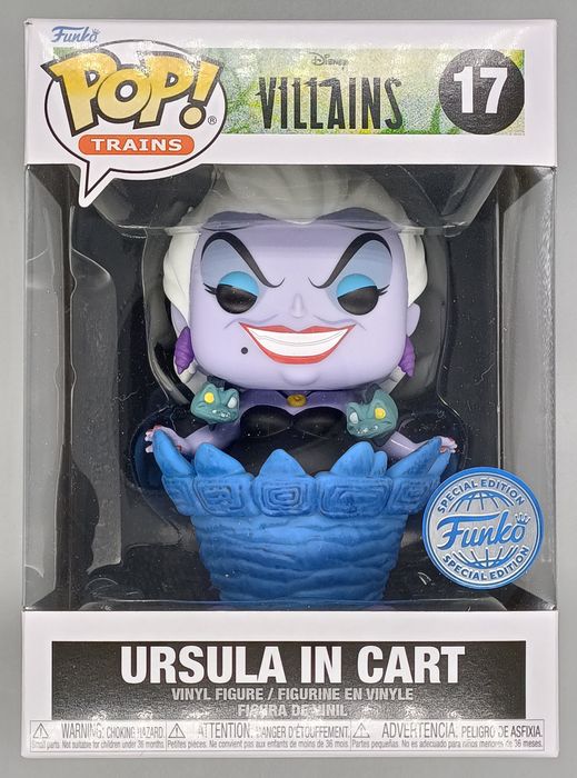 17 Ursula in Cart - Trains Disney Villains Funko POP Funko