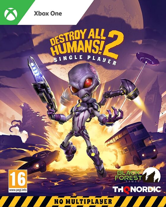 Destroy All Humans 2 Reprobed Single Player Edition for Microsoft Xbox One Funko