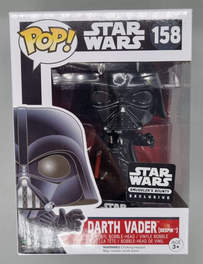 158 Darth Vader (Bespin) Star Wars Smugglers Bounty Exc Funko POP Funko