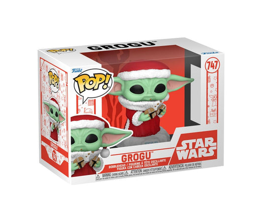 747 Grogu (Holiday) - Star Wars: Mandalorian Funko POP PRESALE