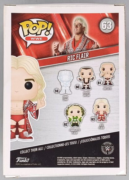 63 Ric Flair - WWE - Box Damaged Funko POP