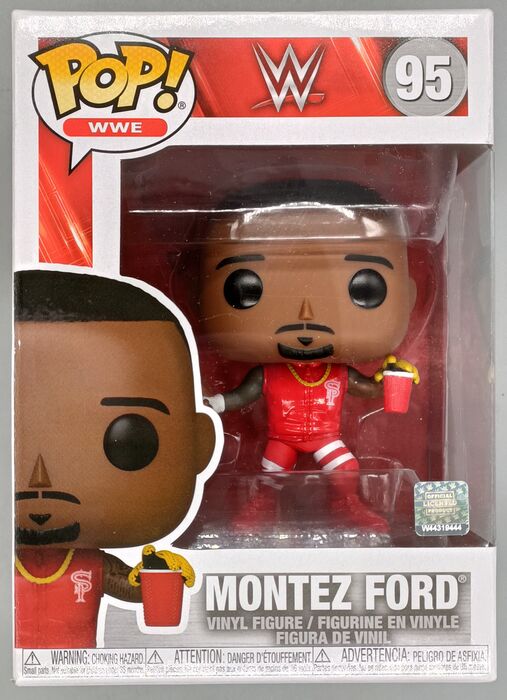 95 Montez Ford - Street Profits - WWE - Box Damaged Funko POP