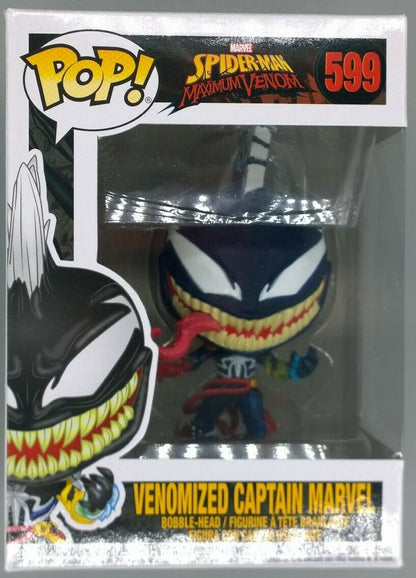 599 Venomized Captain Marvel - Marvel Max Venom Funko POP Funko