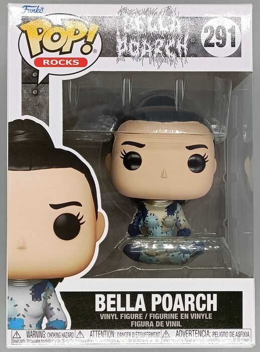 291 Bella Poarch (Patchwork) Rocks - TikTok - Box Damaged Funko POP Funko