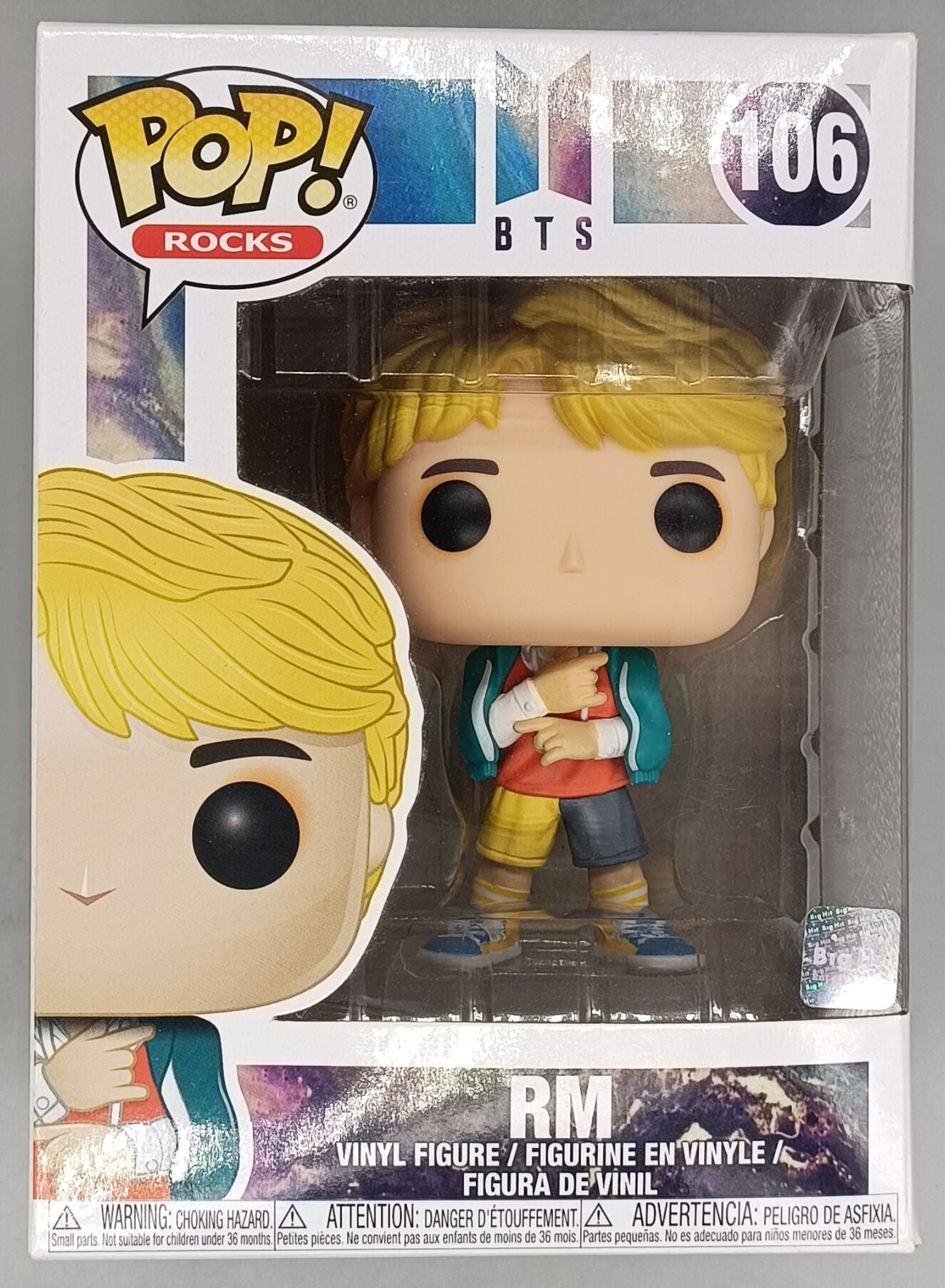 106 RM - BTS - Rocks - Funko POP - Box Damaged - FanofThings.co.uk