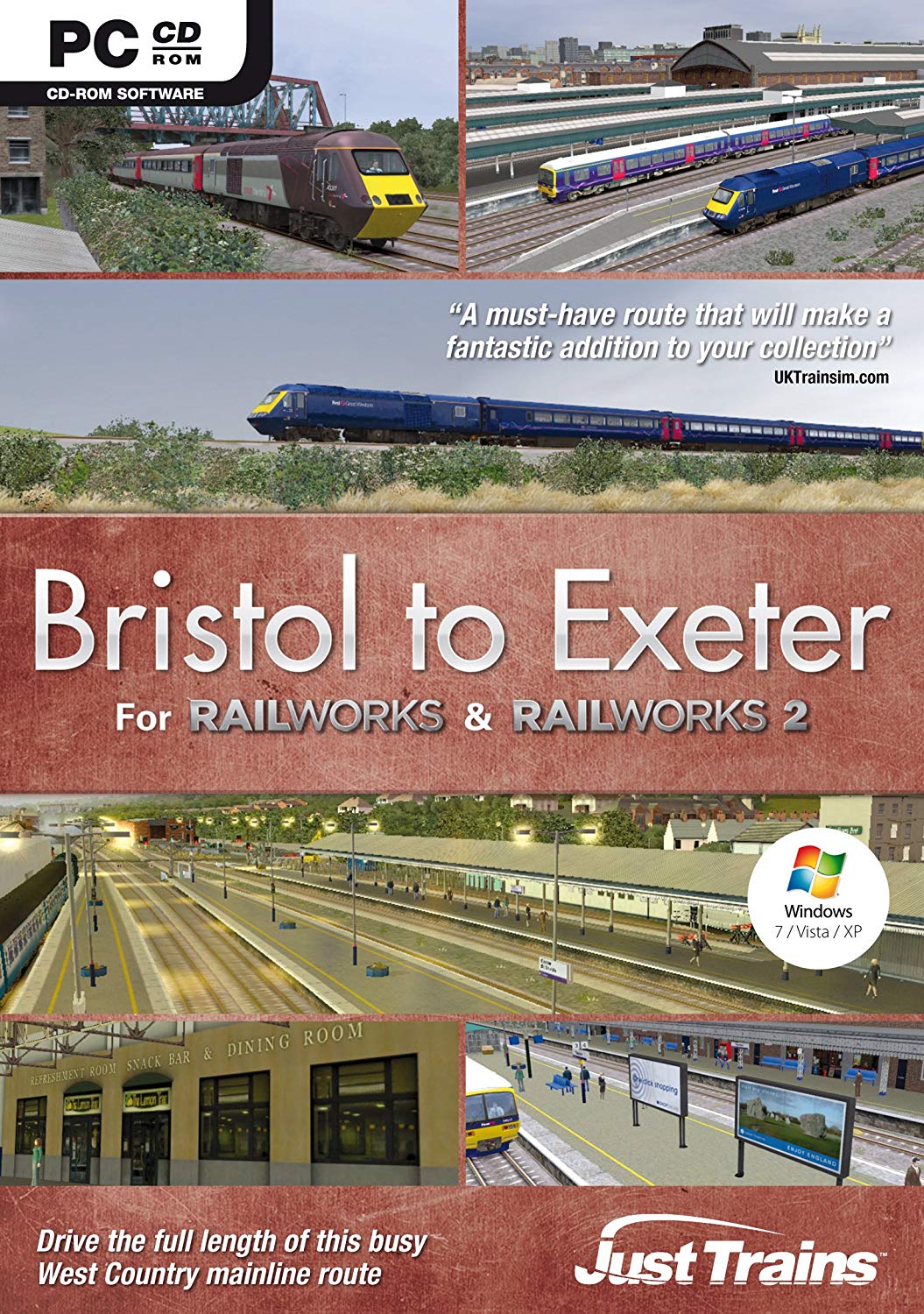 Bristol to Exeter Add On for Railworks and Railworks 2