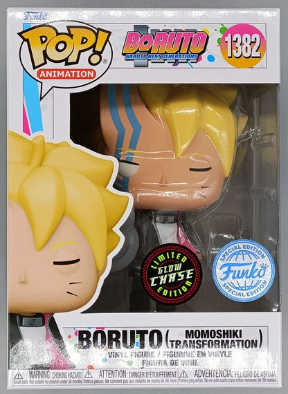 1382 Boruto (Momoshiki Transformation) - Glow Chase Boruto Naruto Next Generations Funko POP - Brand New