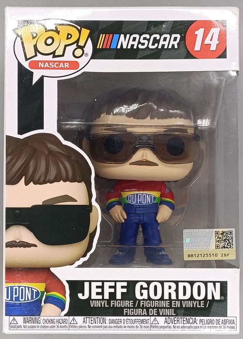 14 Jeff Gordon (DuPont) - NASCAR - Box Damaged Funko POP