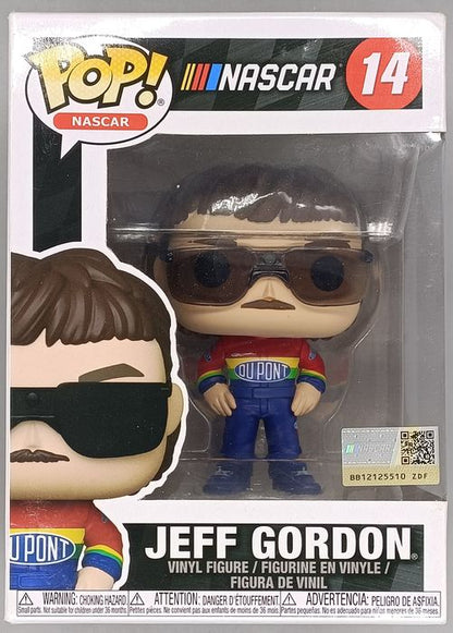 14 Jeff Gordon (DuPont) - NASCAR - Box Damaged Funko POP
