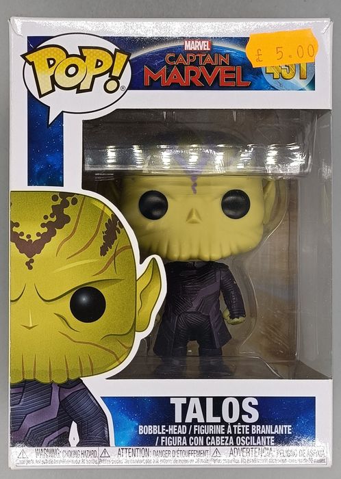 431 Talos - Marvel - Captain Marvel - Box Damaged Funko POP Funko