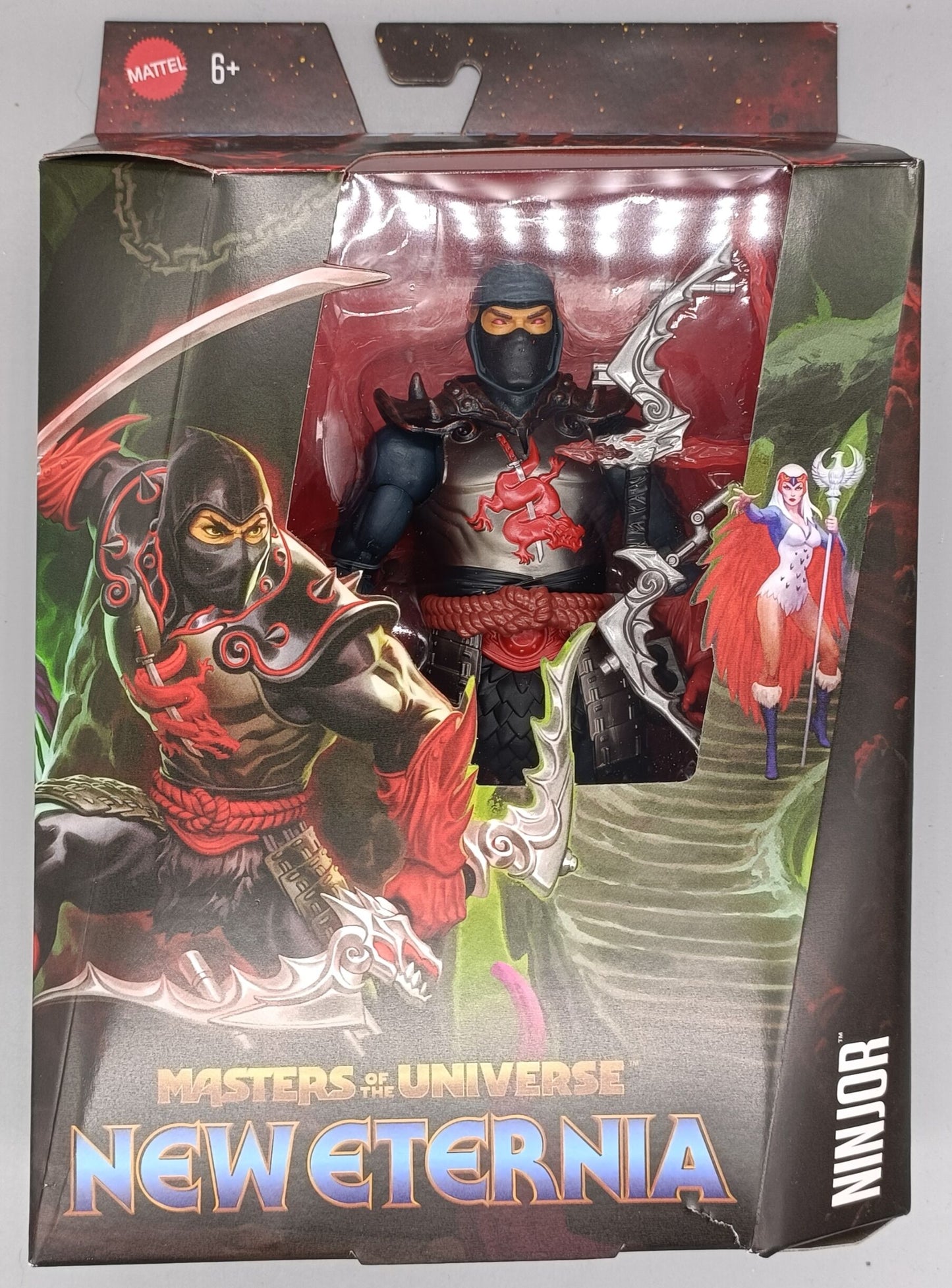 Masters of the Universe Core New Etheria Action Figure Ninjor 18 cm