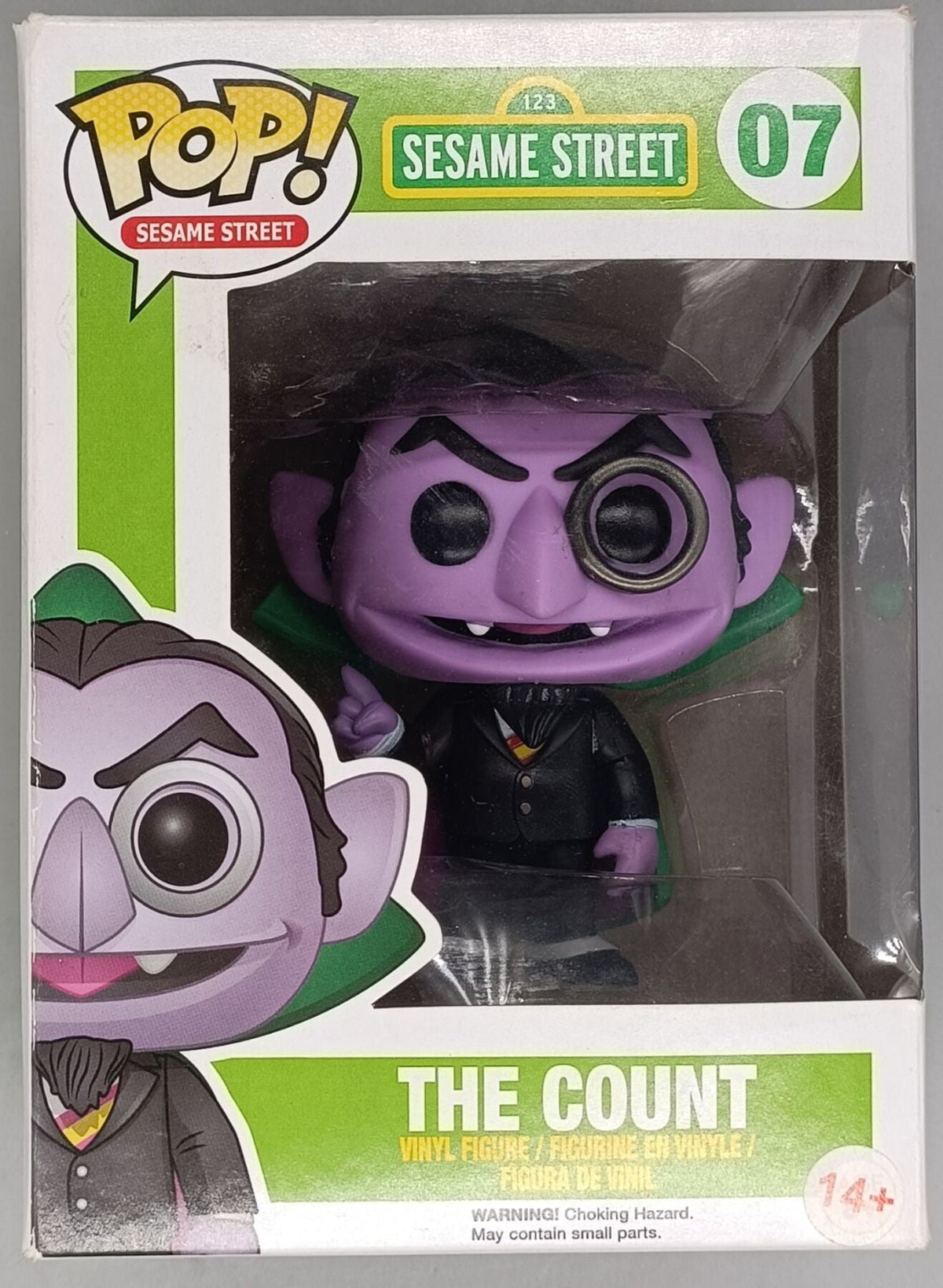 07 The Count - Sesame Street - Funko POP - Box Damaged Funko