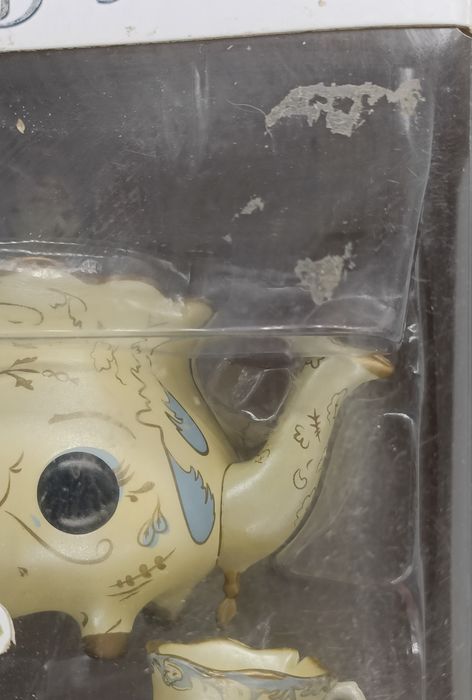 246 Mrs. Potts & Chip  Disney Beauty And The Beast Funko POP - Box Damaged