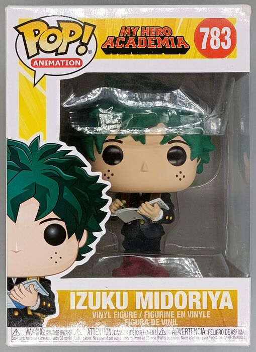783 Izuku Midoriya (School) - My Hero Academy - Box Damaged Funko POP Funko