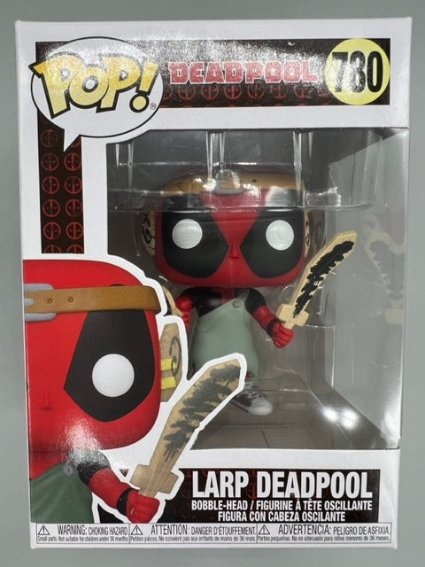 780 LARP Deadpool - Marvel - Box Damaged Funko POP