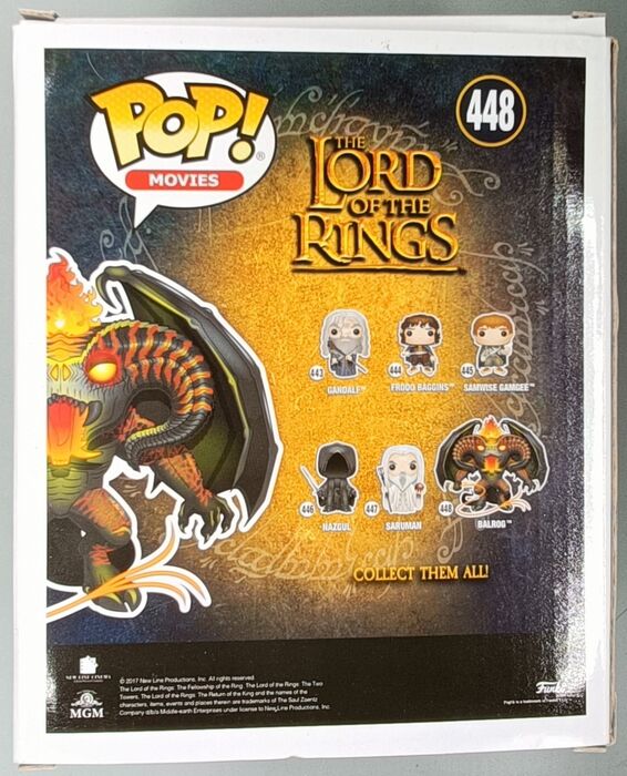 448 Balrog - 6 Inch - The Lord of the Rings Funko POP