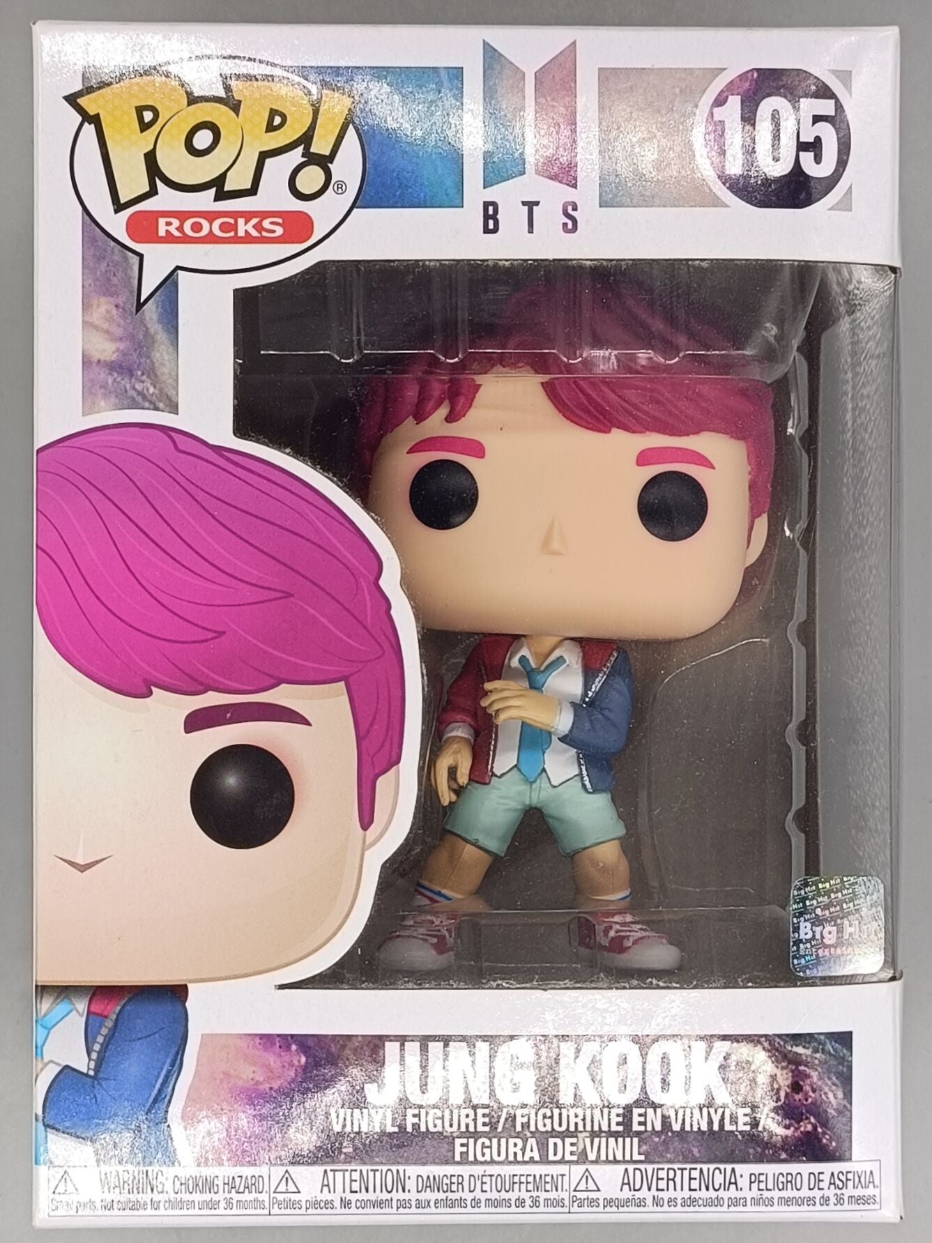 105 Jung Kook - BTS - Rocks - Funko POP - Box Damaged - FanofThings.co.uk