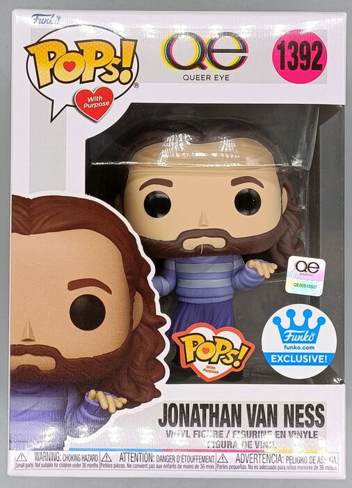 1392 Jonathan van Ness - Queer Eye - Box Damaged Funko POP