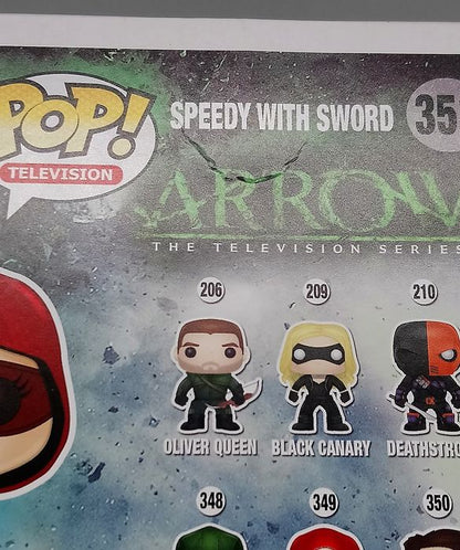 351 Speedy with Sword - Arrow - Box Damaged Funko POP