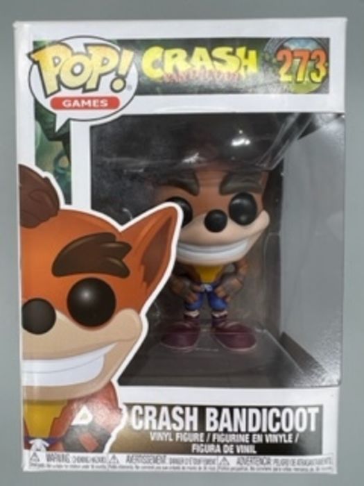 273 Crash Bandicoot - Box Damaged Funko POP Funko