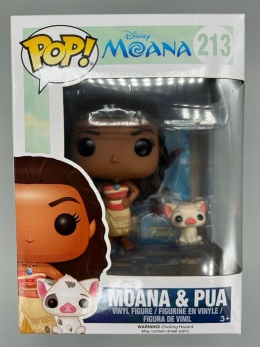 213 Moana & Pua - Disney Moana - Box Damaged Funko POP