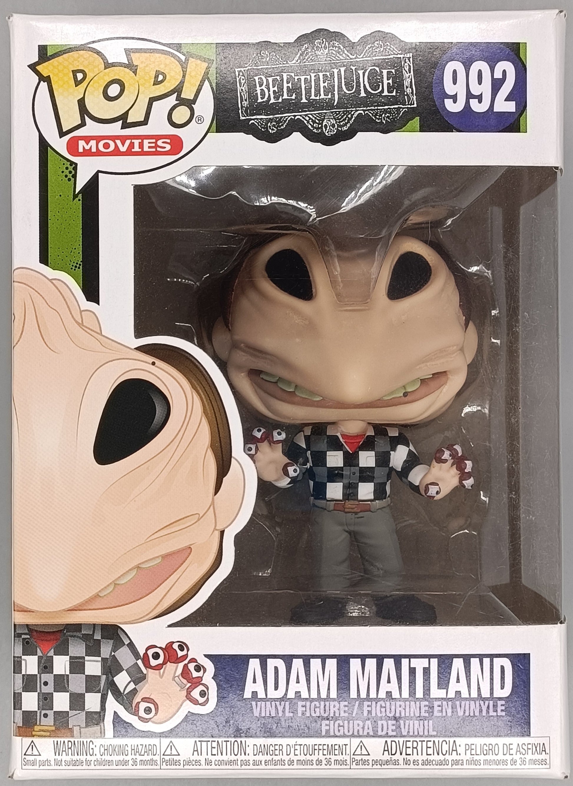 992 Adam Maitland (Transformed) - Beetlejuice - Box Damaged Funko POP