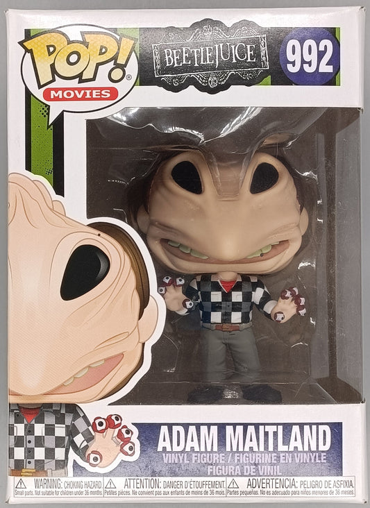 992 Adam Maitland (Transformed) - Beetlejuice - Box Damaged Funko POP