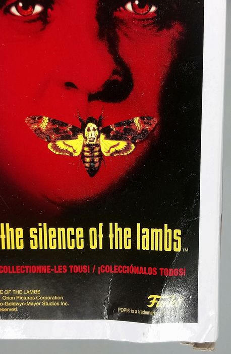 788 Hannibal Lecter (Jumpsuit Bloody) Silence of The Box Damaged Funko POP