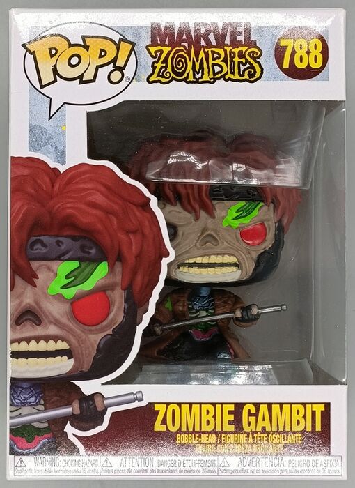 788 Zombie Gambit - Marvel - Funko POP - Box Damaged