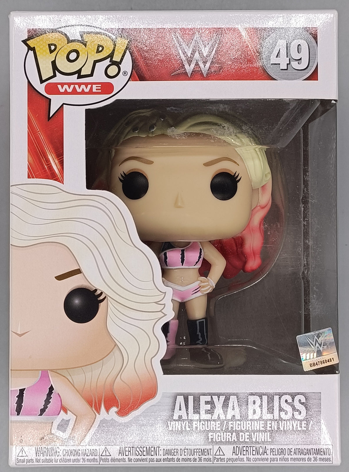 49 Alexa Bliss - WWE - Box Damaged Funko POP Funko