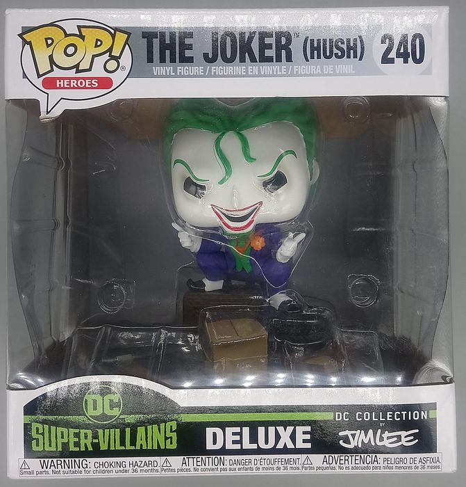 240 The Joker (Hush) - Deluxe - DC Collection - Box Damaged Funko POP