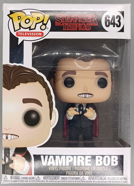 643 Vampire Bob - Stranger Things - Box Damaged Funko POP Funko