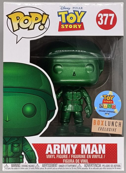 377 Army Man - Metallic - Disney Toy Story 2018 Opening Funko POP