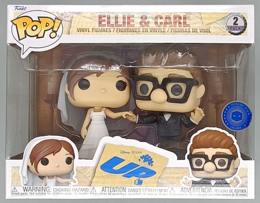Ellie & Carl (Wedding) - Disney UP Funko POP Funko