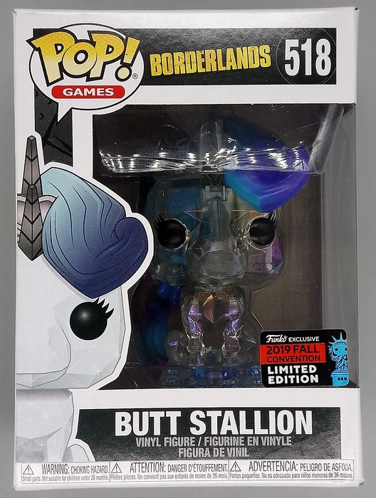 518 Butt Stallion - Borderlands - 2019 Con - Box Damaged Funko POP Funko