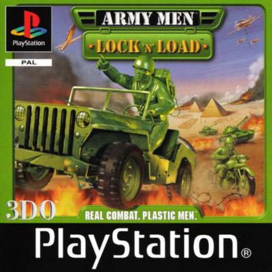 Army Men: Lock 'N' Load for Sony Playstation 1 (PSOne) - [No Cover Inlay] Funko