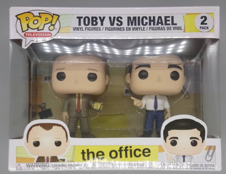 [2 Pack] Toby vs Michael - The Office Funko POP Funko